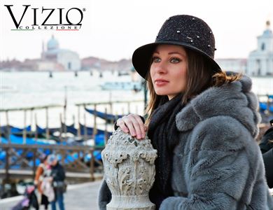 Зимние женские вязаные шляпы и панамы Италия Vizio