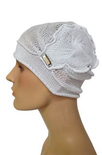 Vizio шапка Италия 4810 белая летняя