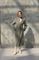 Женское пальто оливкового цвета Флирт 627 фото