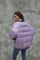 Сиреневая куртка пуховик женская Алисия Хит фото