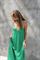 Платье комбинация зеленого цвета фото